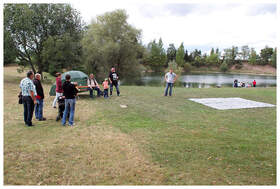 auch die Erwachsenen durften mal werfen &amp;#8230;